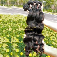 Raw unprocessed virgin indian human hair extensions 